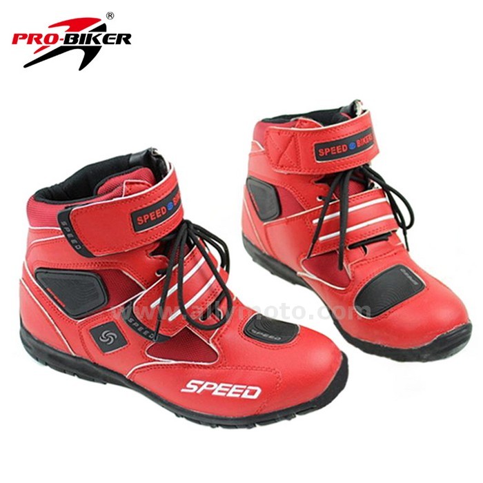 131 Touring Boots Men Microfiber Leather Racing Motocross Off-Road Motorbike Ankle Shoes